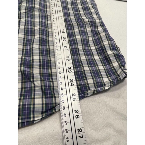 American Eagle AEO Size S Men's Plaid Button Down Shirt Vintage Fit Long Sleeve - Picture 7 of 8